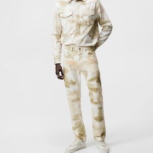 J.Lindeberg Tie Dye Denim Trousers